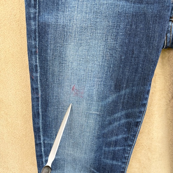 Citizens of Humanity Jeans Womens 30 Blue Racer Low Rise Skinny Patina USA Denim - Picture 10 of 16